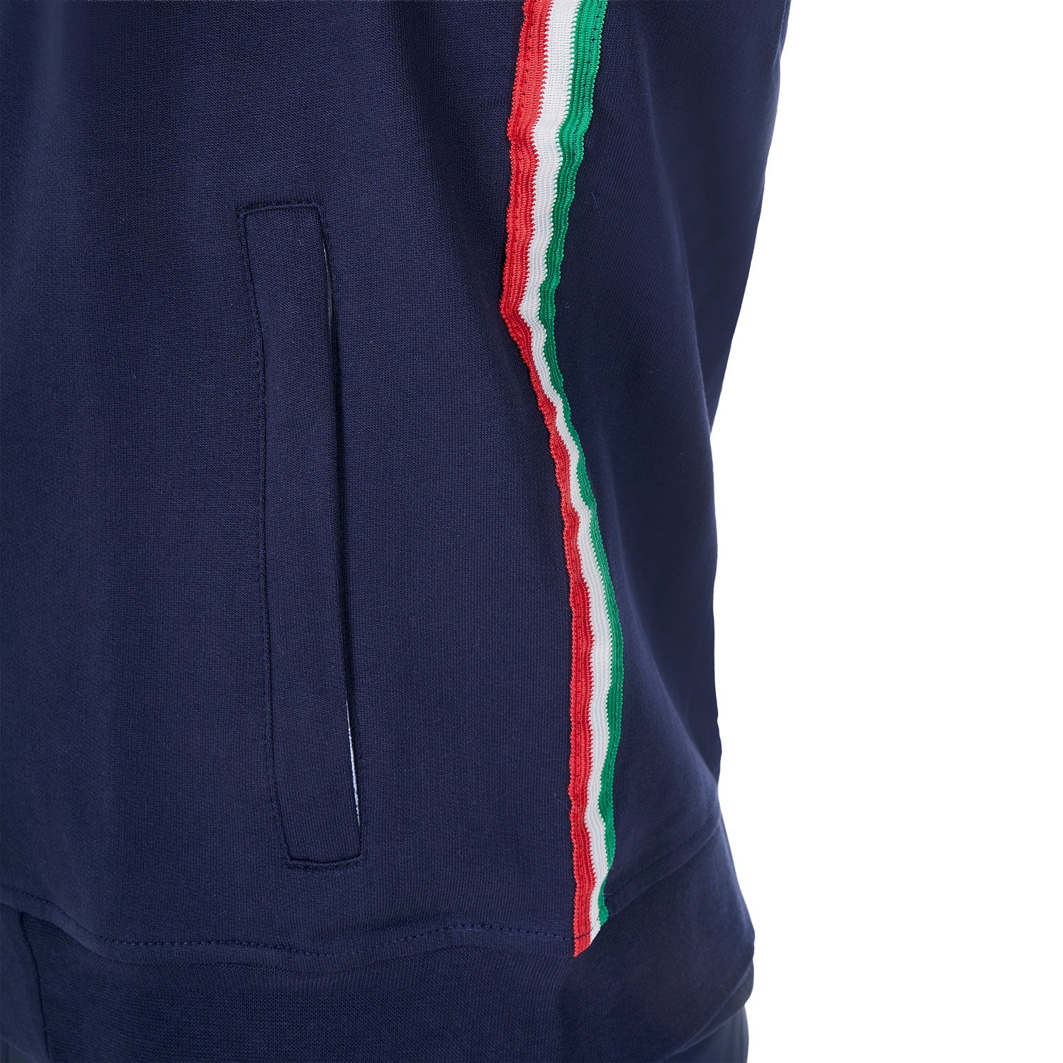 Felpa uomo in pile con cappuccio Equestro X FISE