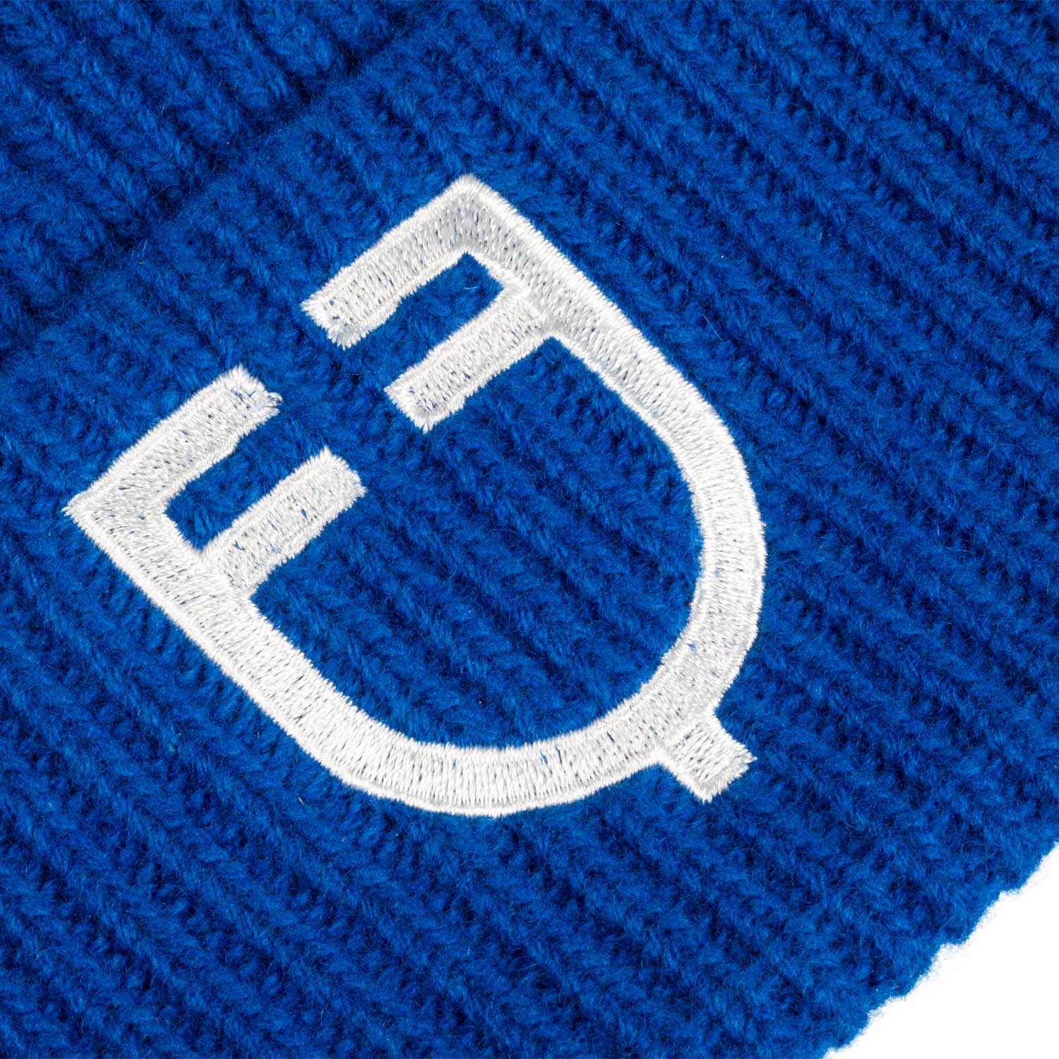 Berretto unisex in maglia a costine Equestro x Fise