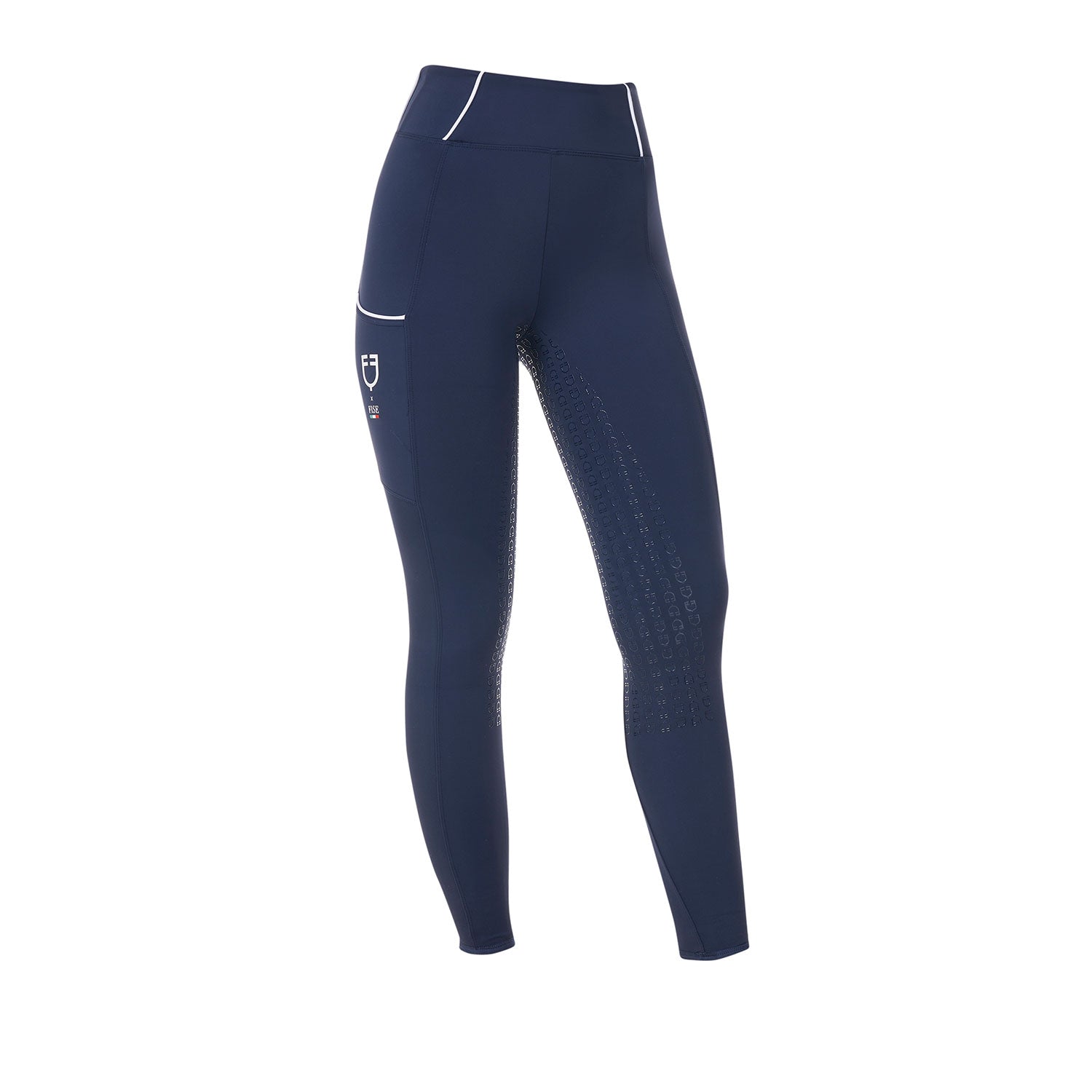Leggings donna slim fit full grip Equestro X FISE