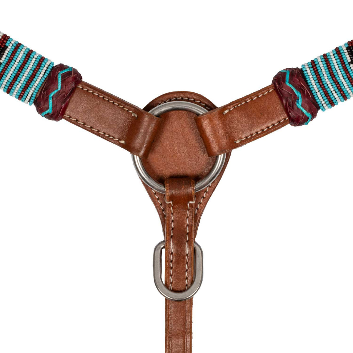 PETTORALE WESTERN CON PERLE NAVAJO