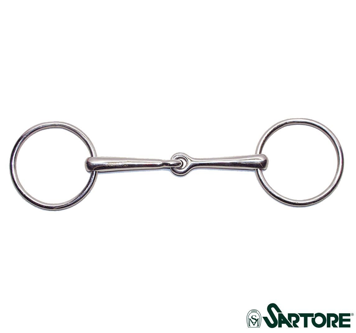 FILETTO SNODATO INOX PIENO ANELLI MM 55 MM 14