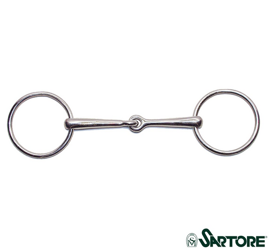 FILETTO SNODATO INOX PIENO ANELLI MM 55 MM 14