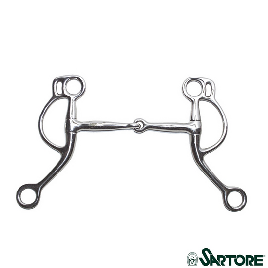 IMBOCCATURA WESTERN PIENA MM12 INOX