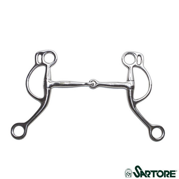 IMBOCCATURA WESTERN PIENA MM12 INOX