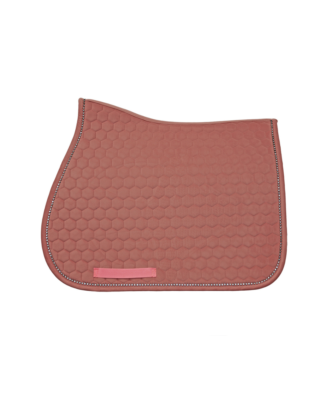 Sottosella in velluto con cristalli Winner + cuffietta abbinata