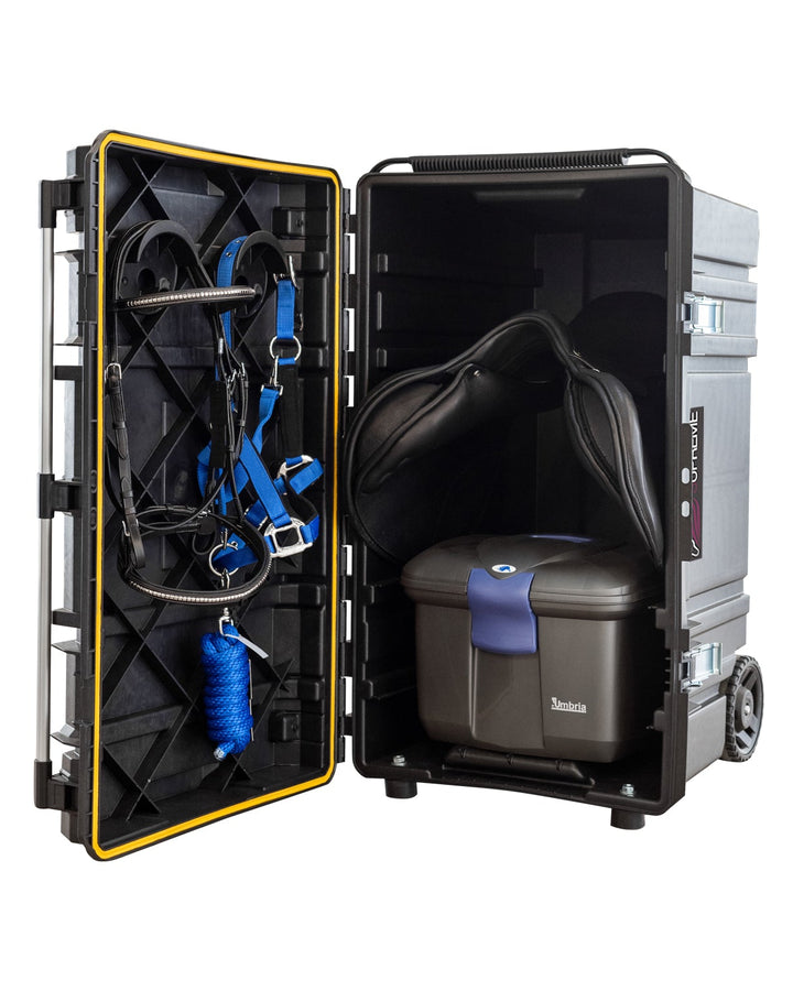Baule con ruote accessoriato 240 lt