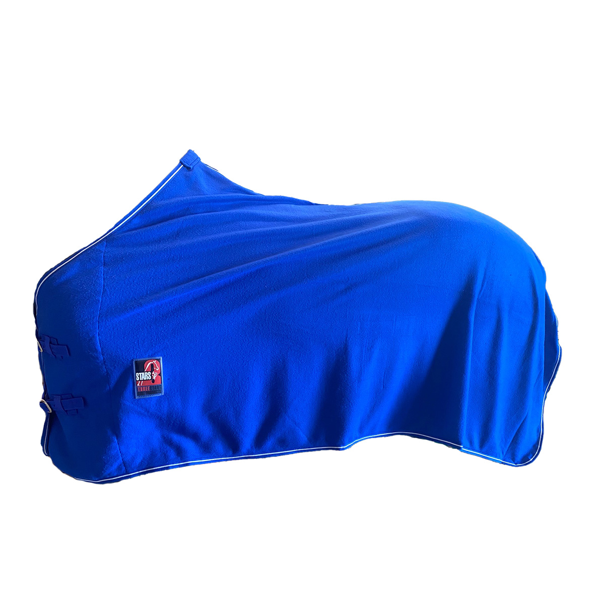 Coperta per cavallo in pile con 2 fibbie