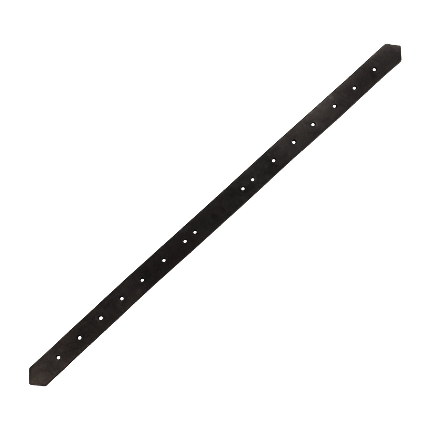 Riscontro in cuoio corto western 46 cm