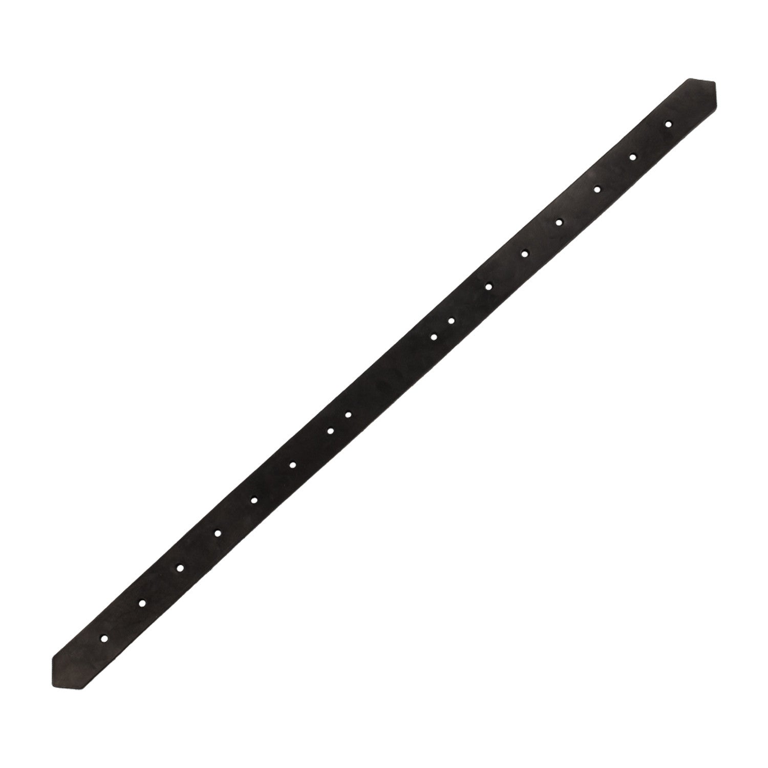 Riscontro in cuoio corto western 46 cm