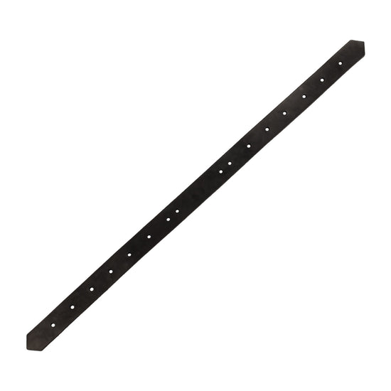 Riscontro in cuoio corto western 46 cm