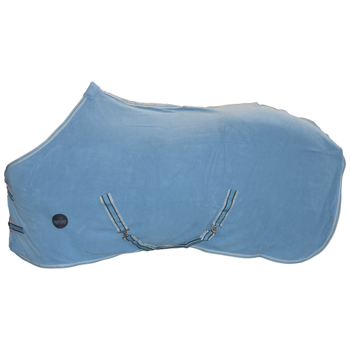 COPERTA CON CINGHE STACCABILI IN PILE ANTIPILLING