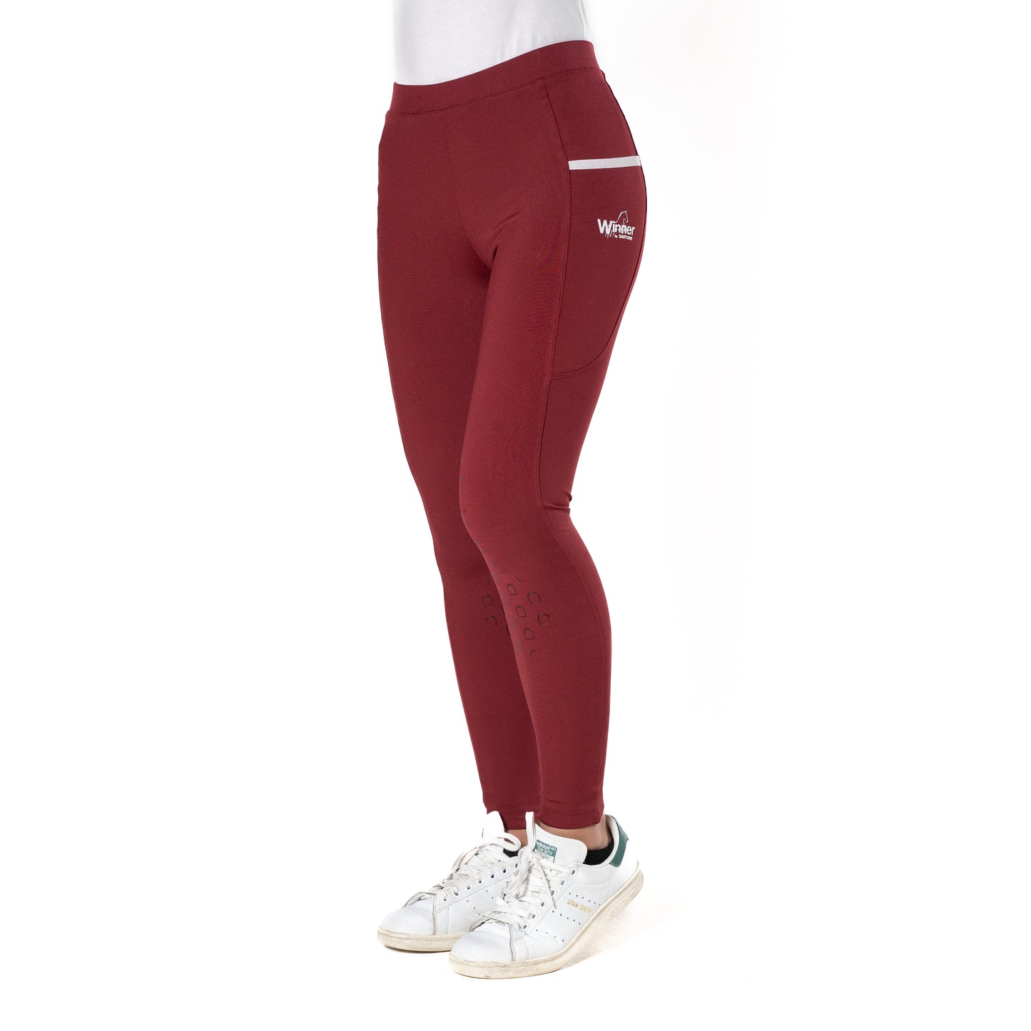 Leggings Winner Young rider con riporti in silicone