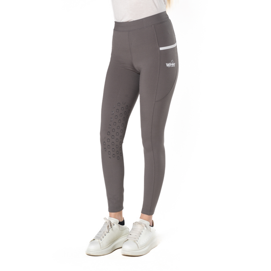 Leggings Winner Young rider con riporti in silicone