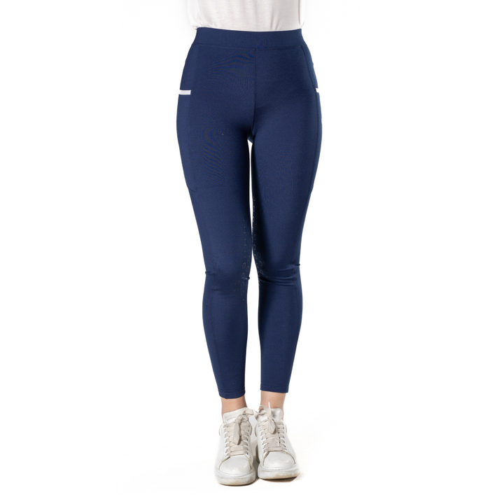 Leggings Winner Lady con riporti in silicone