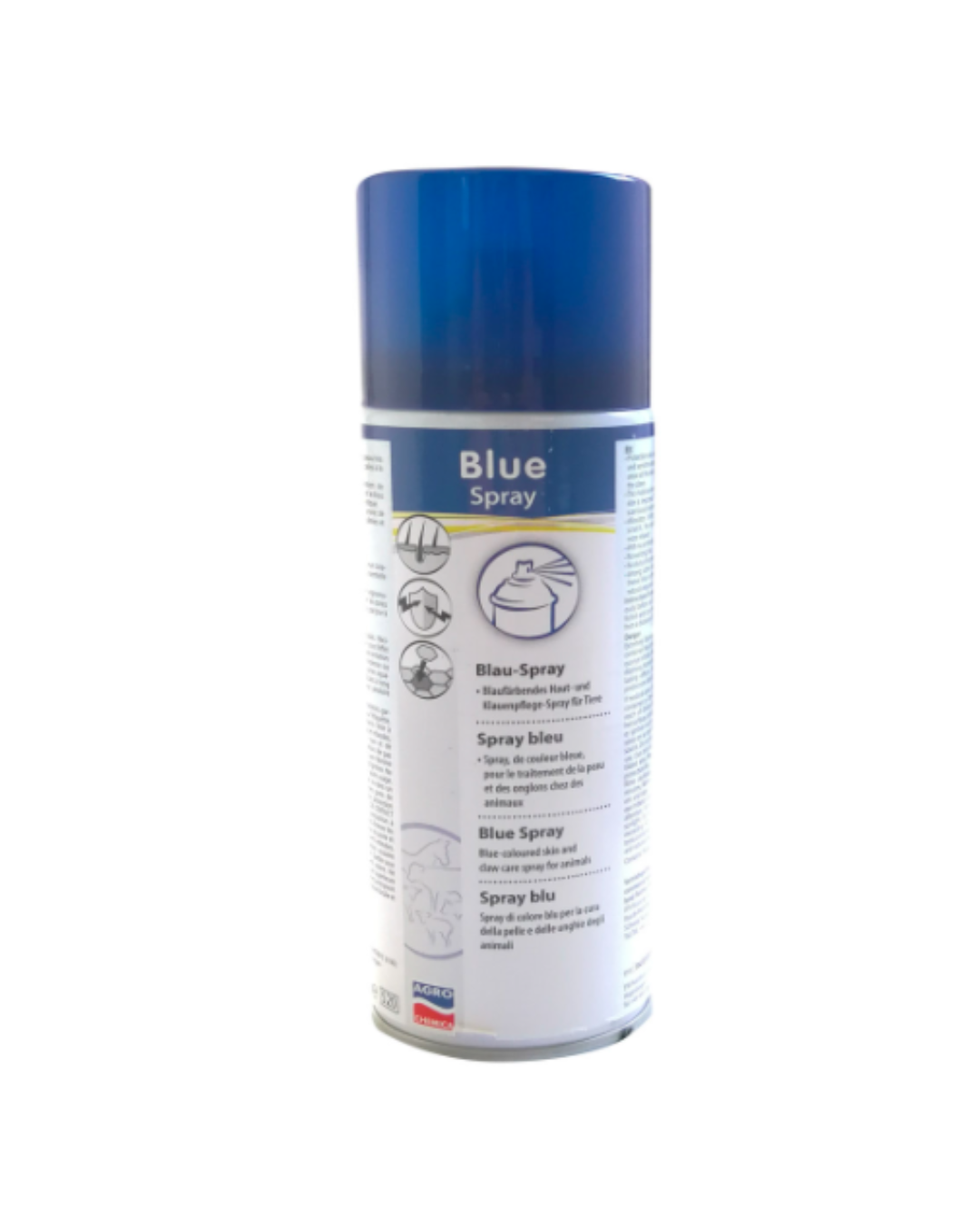 Blue Spray 400 ml Amahorse per la cura della pelle e delle unghie animali