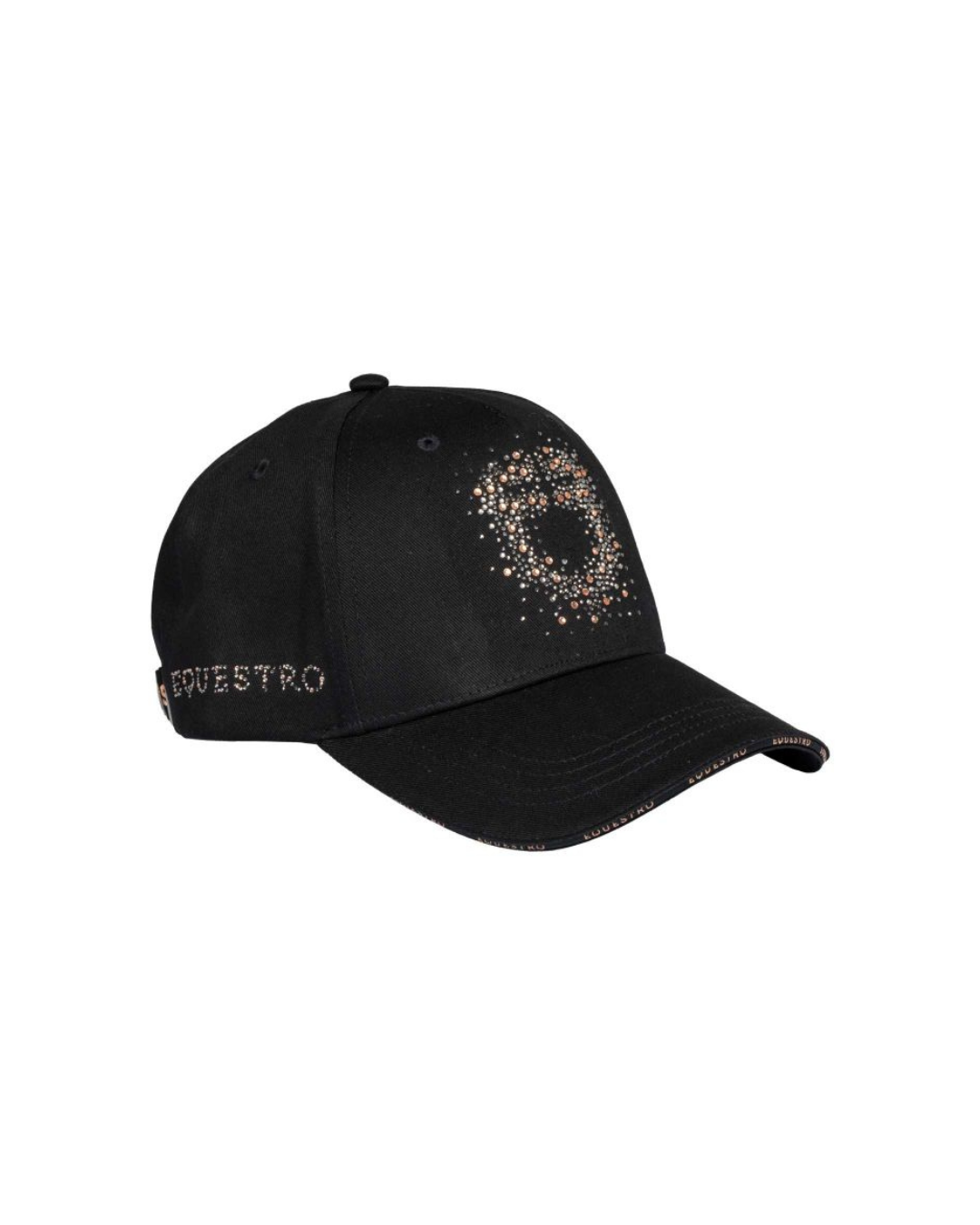Cappellino donna Equestro con logo in strass – stile e comfort