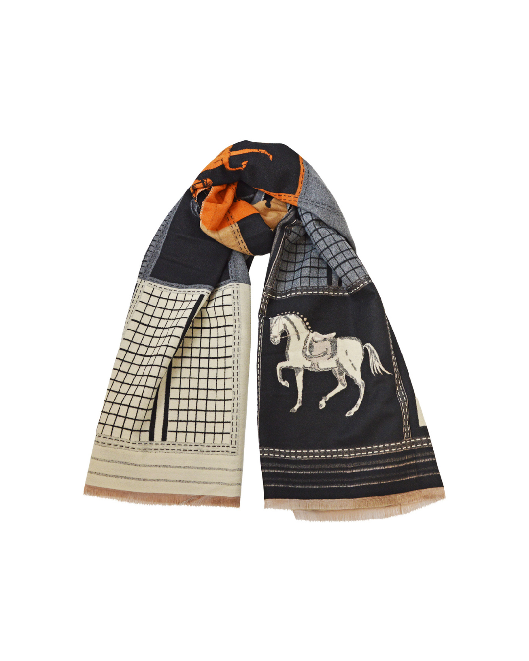 Sciarpa Equestre Winner in Tessuto Morbido – Sartore