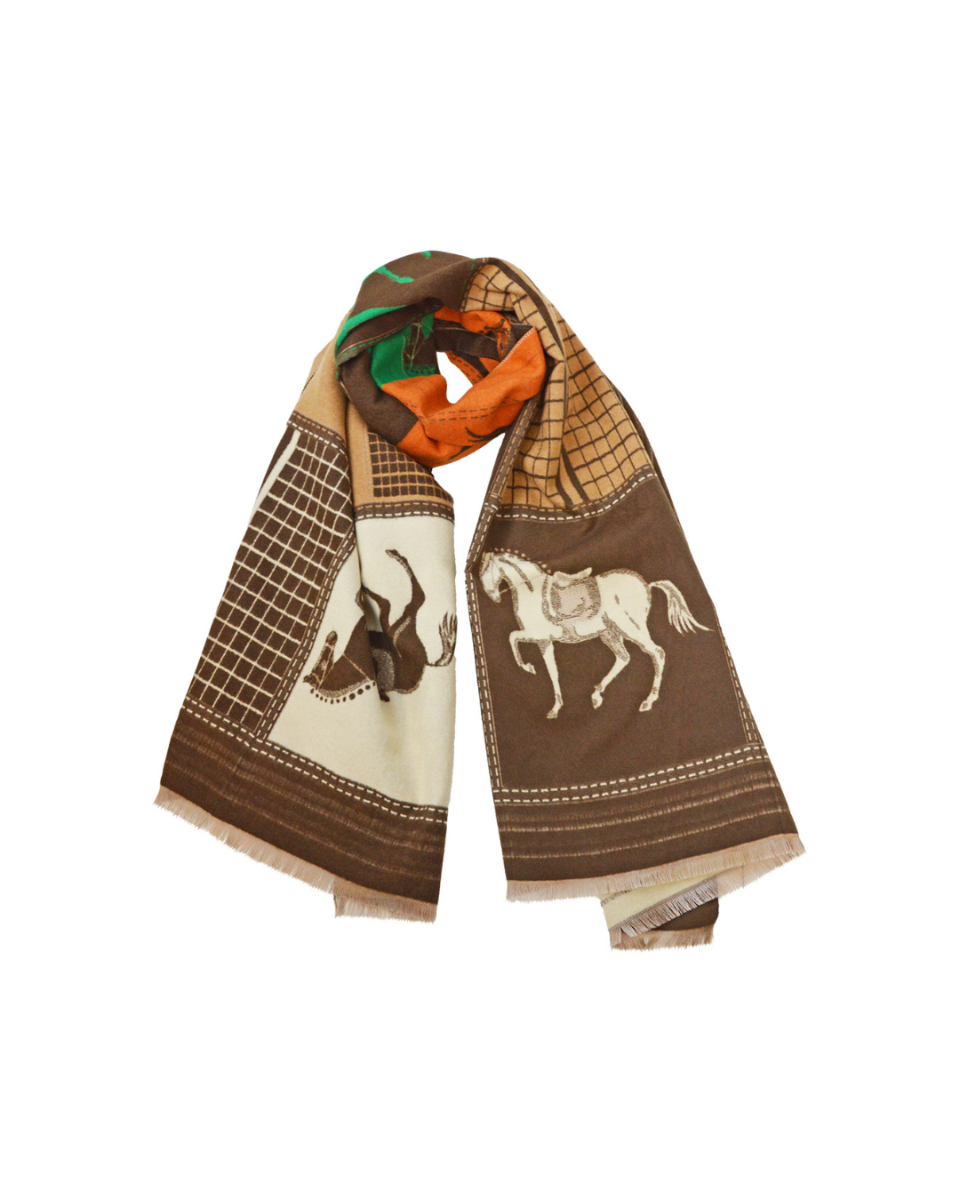 Sciarpa Equestre Winner in Tessuto Morbido – Sartore