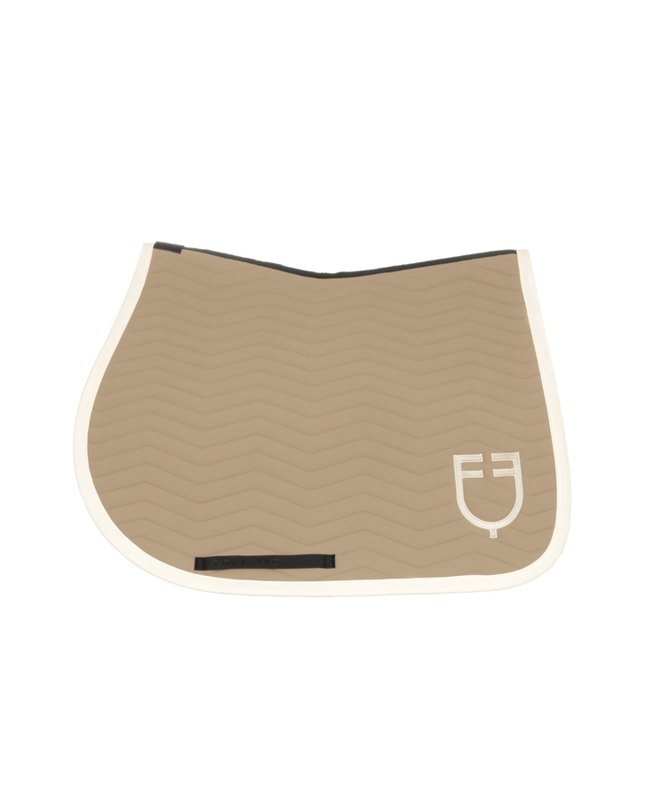 Sottosella Equestro da Salto Wave Quilting — Tessuto Tecnico Nido d'Ape