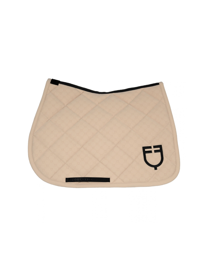 Sottosella Equestro da Salto Monogram — Tessuto Tecnico Nido d'Ape Traspirante