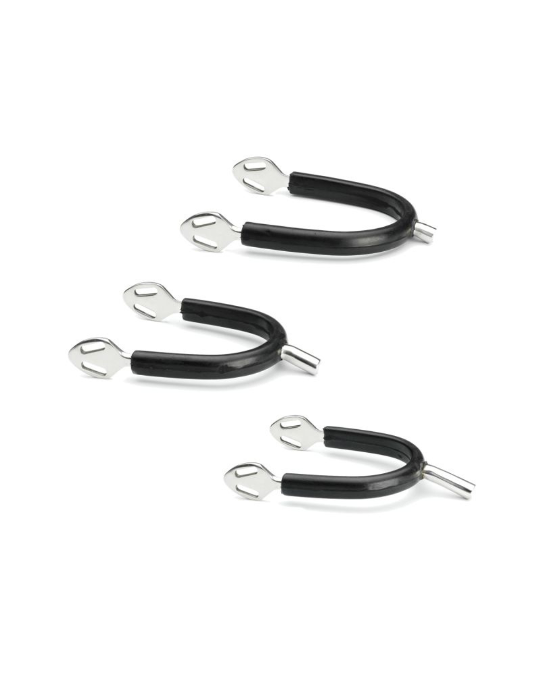 Speroni Tattini in acciaio inox con rivestimento in gomma – adulto mm 10