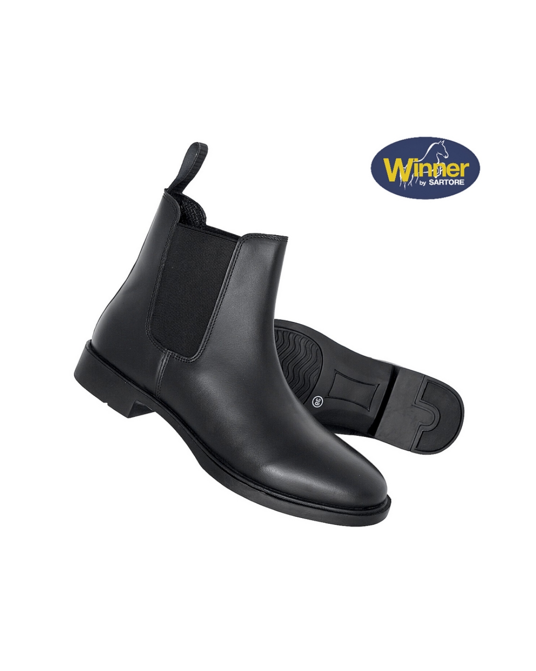 Jodhpur Winner in nabuk con suola antiscivolo in gomma