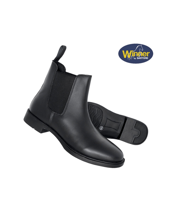 Jodhpur Winner in nabuk con suola antiscivolo in gomma