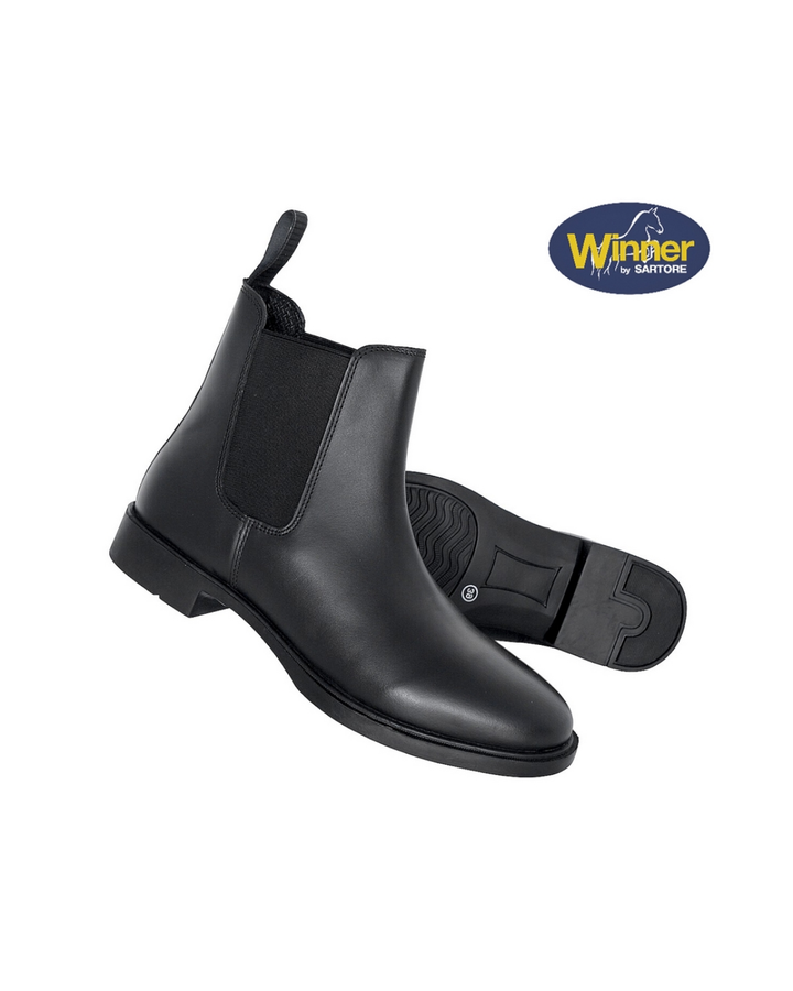 Jodhpur Winner in nabuk con suola antiscivolo in gomma