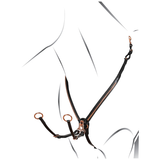 Pettorale EQUESTRO Clincher rose gold