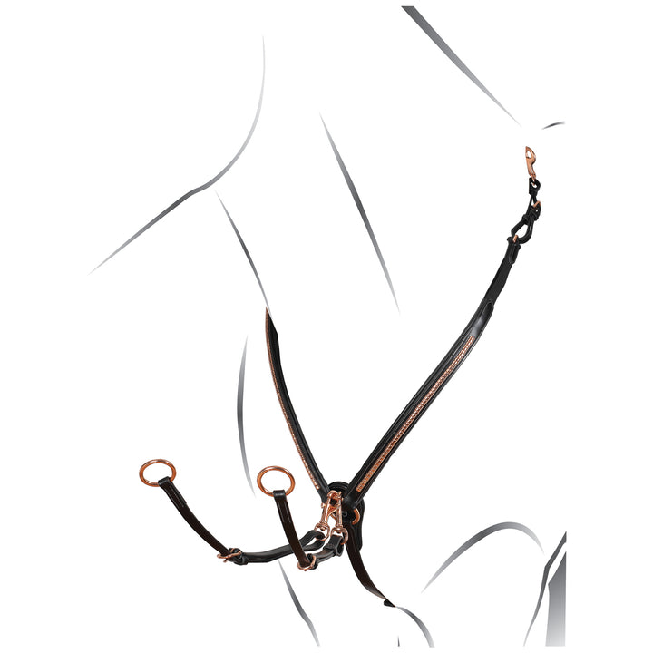 Pettorale EQUESTRO Clincher rose gold