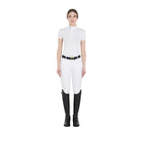 Polo donna modello Sally in tessuto tecnico Amahorse
