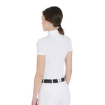 Polo donna modello Sally in tessuto tecnico Amahorse