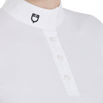 Polo donna modello Sally in tessuto tecnico Amahorse