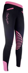 Pantaloni leggings -Starlight- silicone ginocchio HKM