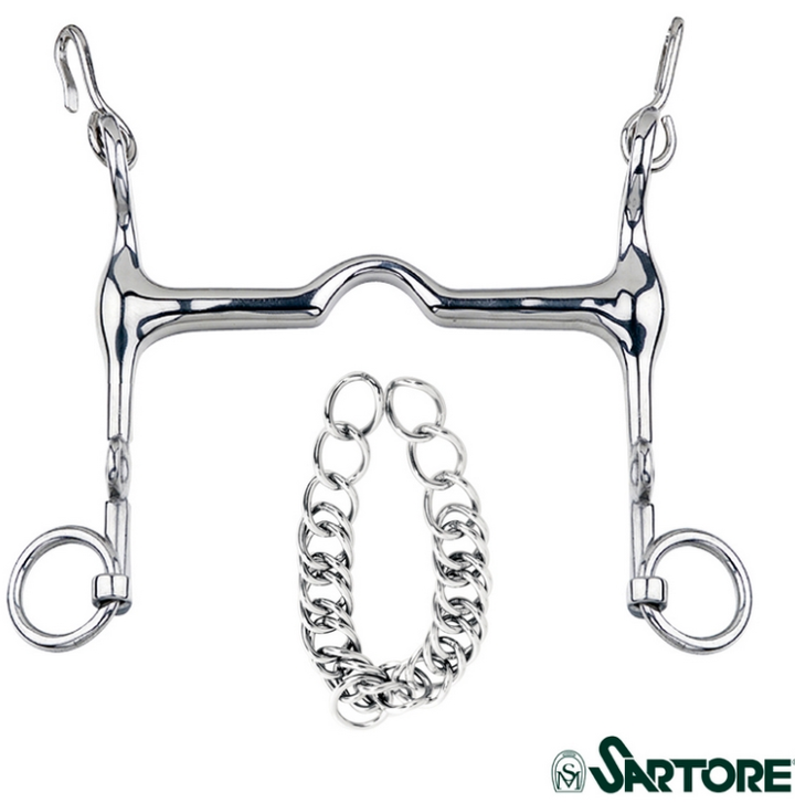Irlandese  pieno da mm13 inox  con barbozzale chiamata mm 125