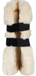 Paratendini Equestro in PVC e  finto agnello Mod.Ruby