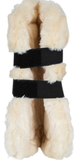 Paratendini Equestro in PVC e  finto agnello Mod.Ruby