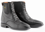 Stivaletto Daslo Gold in pelle con stringhe