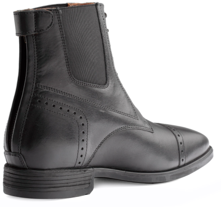 Stivaletto Daslo Gold in pelle con stringhe