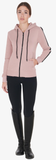 Felpa Donna slim fit  con cappuccio" Equestro "