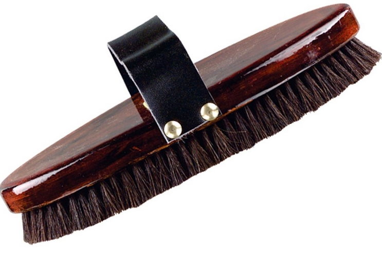 Bussola in legno per cavalli in fibre naturali