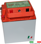 Elettrificatore a doppio uso per recinti fino a 10k   batteria +corrente