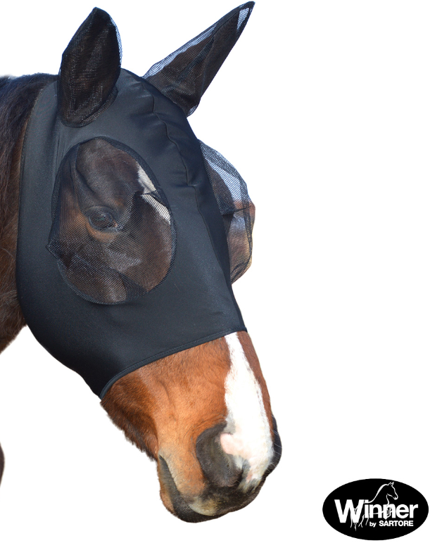 Maschera Antimosche Cashel Crusader A Cascata Per Cavallo - Protezione Solare E Insetti, Tutte Le Taglie