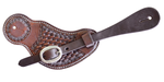 Lacci  per speroni western in cuoio basket