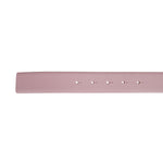 Cintura in cuoio liscio Double fase con fibbia logo Equestro